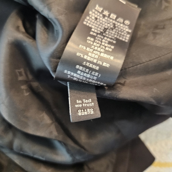 Ted Baker London Adaar D-Ring Tailored Blazer Size 1 US Small - Picture 8 of 8